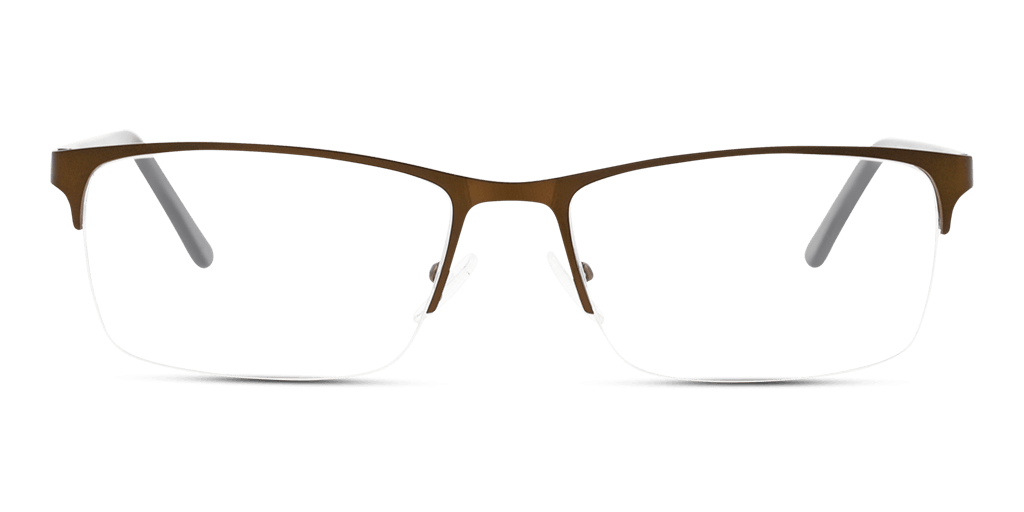 DbyD DBOM0007 ZN00 férfi barna színű téglalap formájú szemüveg