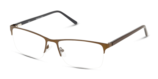 DbyD DBOM0007 ZN00 férfi barna színű téglalap formájú szemüveg