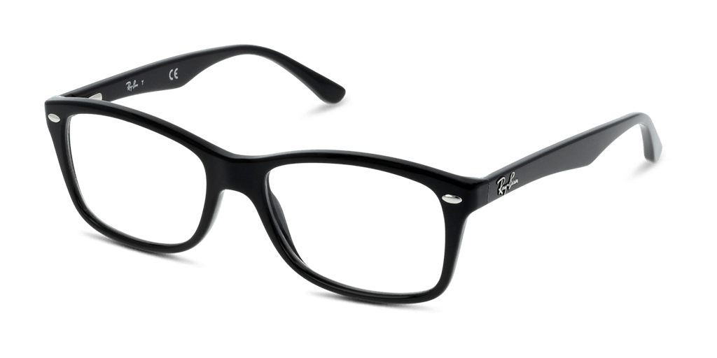 Ray-Ban RX5228 2000 férfi fekete színű téglalap formájú szemüveg
