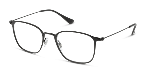 Ray-Ban RX6466 2904 férfi fekete színű négyzet formájú szemüveg