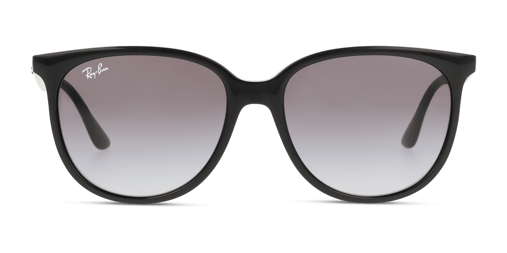 Ray-Ban RB4378 601/8G női fekete színű négyzet formájú napszemüveg