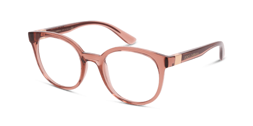 Dolce and Gabbana DG5083 3148 női rózsaszín színű pantó formájú szemüveg
