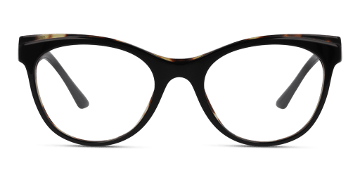 Prada PR 05WV 3891O1 női fekete színű macskaszem formájú szemüveg