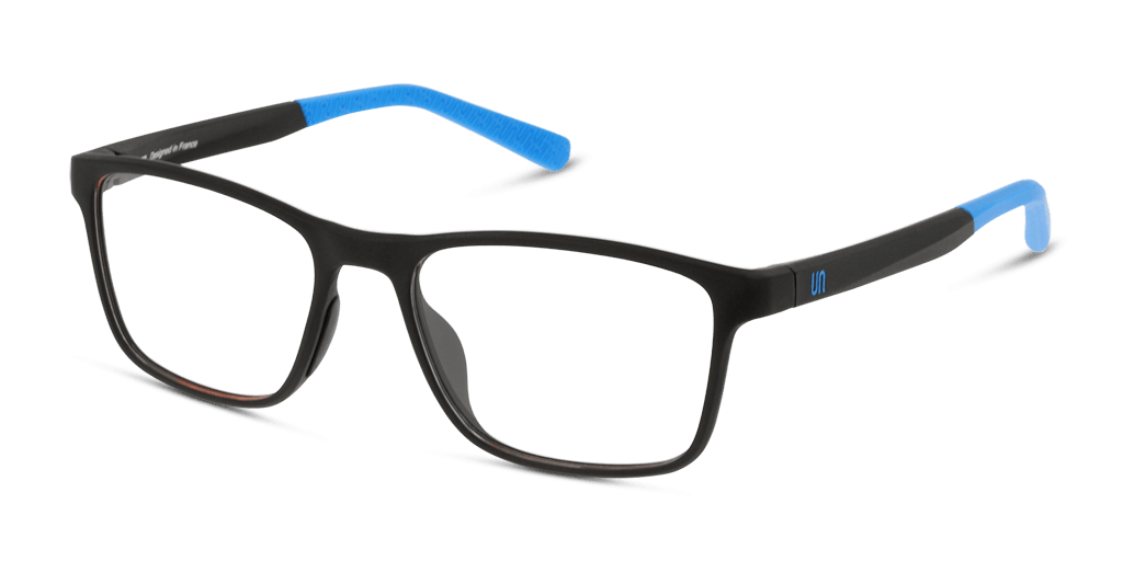 Unofficial UNOT0088 BC00 gyermek fekete színű téglalap formájú szemüveg