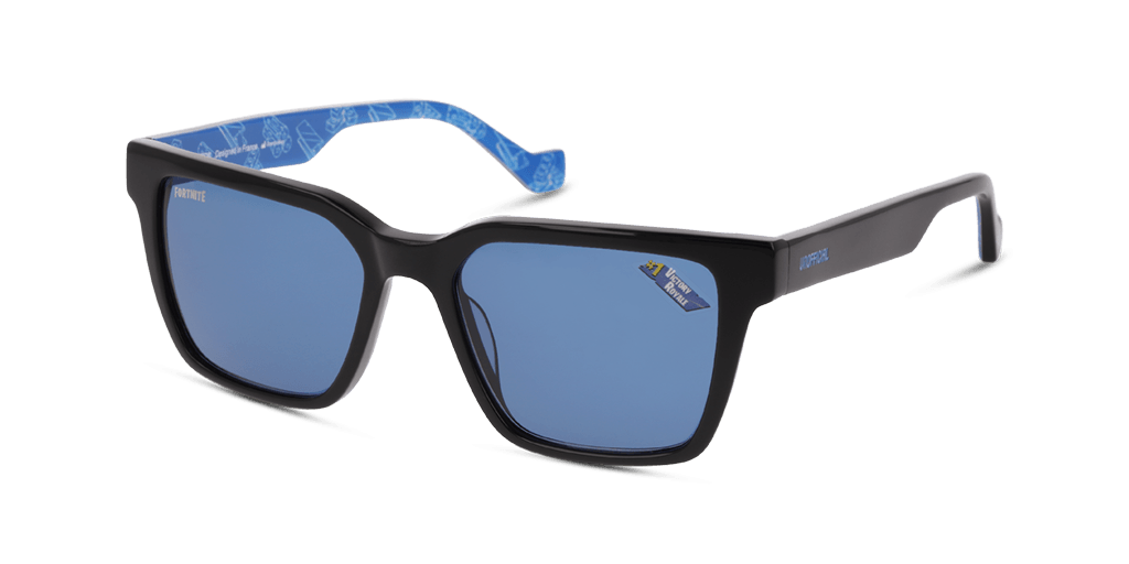 Unofficial UNSU0128 BXL0 férfi fekete színű négyzet formájú napszemüveg