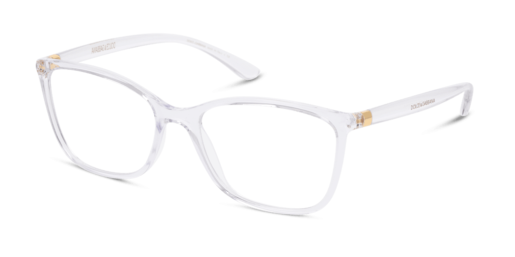 Dolce and Gabbana DG5026 3133 női átlátszó színű téglalap formájú szemüveg