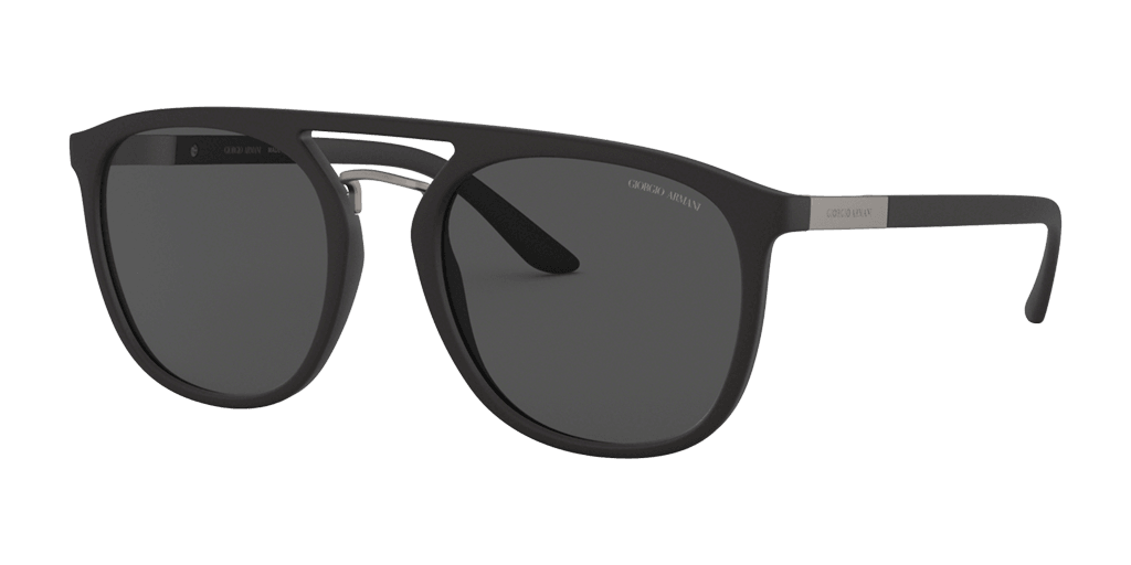 Giorgio Armani AR8118 500187 férfi fekete színű négyzet formájú napszemüveg