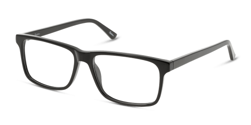 Seen SNOM0008 BB00 férfi fekete színű téglalap formájú szemüveg