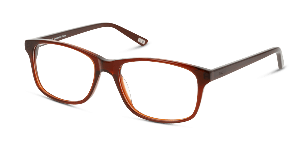 DbyD DBOM0026 NN00 férfi barna színű téglalap formájú szemüveg