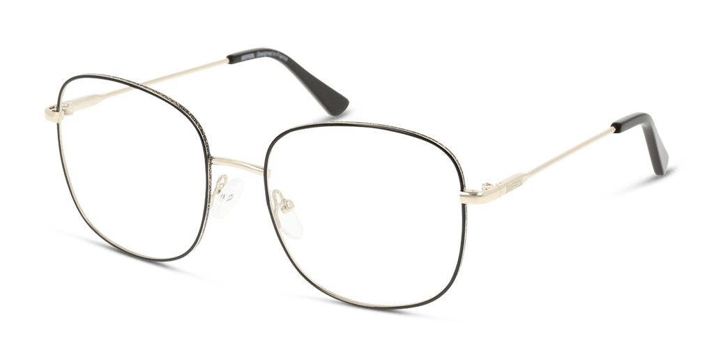 Unofficial UNOF0209 BD00 női fekete színű négyzet formájú szemüveg