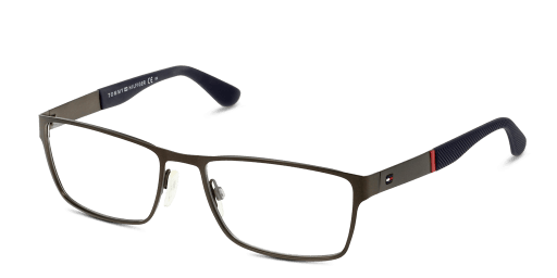 Tommy Hilfiger TH 1543 R80 férfi bronz színű téglalap formájú szemüveg