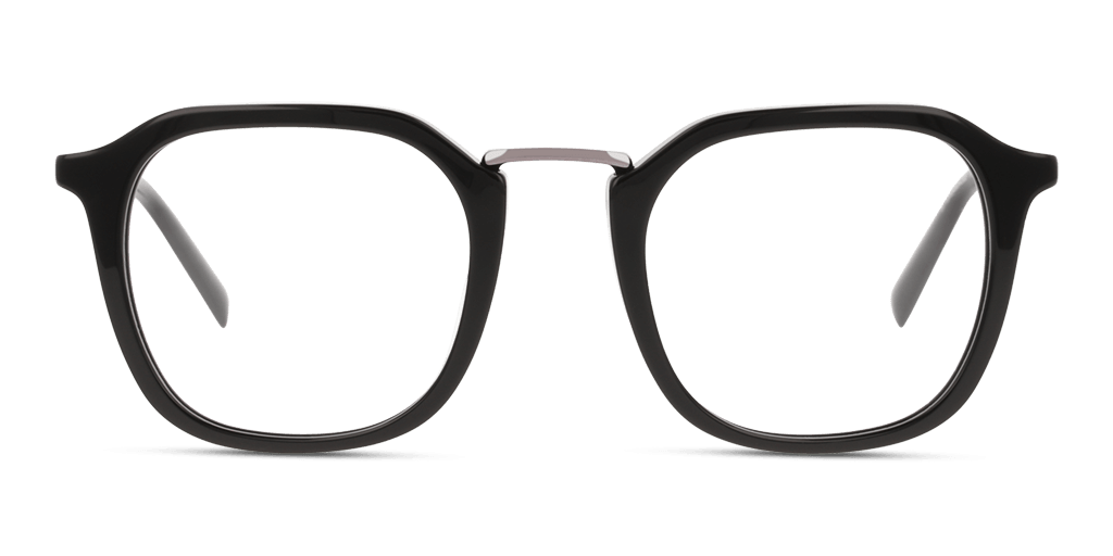 Unofficial UNOM0255 BG00 férfi fekete színű négyzet formájú szemüveg