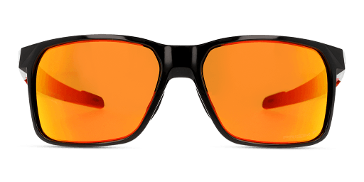 Oakley OO9460 946005 férfi fekete színű téglalap formájú napszemüveg