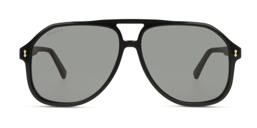 GUCCI GG1042S 001 férfi fekete színű pilóta formájú napszemüveg