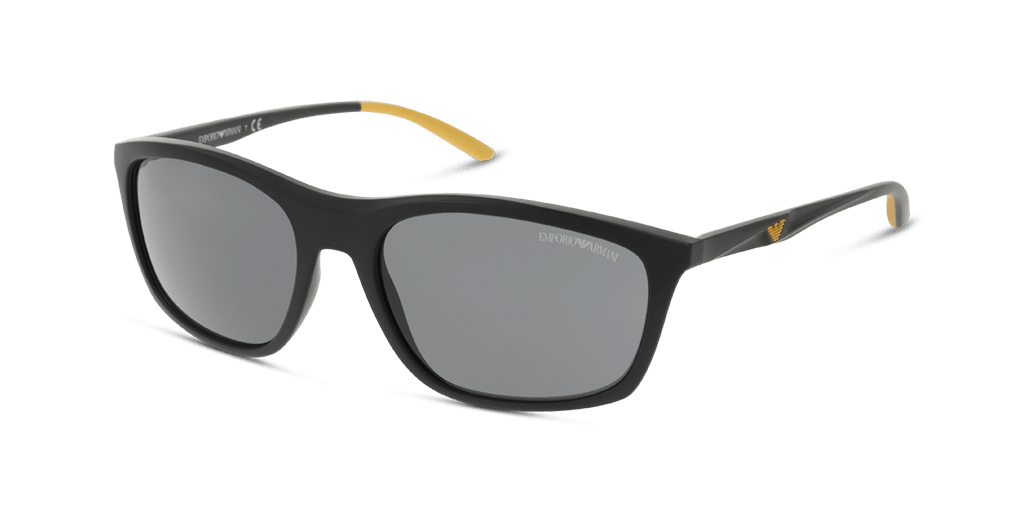 Emporio Armani EA4179 500187 férfi fekete színű négyzet formájú napszemüveg