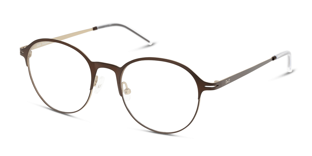 DbyD DBOU9000 NN00 női barna színű pantó formájú szemüveg