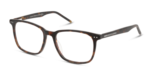 Tommy Hilfiger TH 1732 086 férfi havana színű négyzet formájú szemüveg