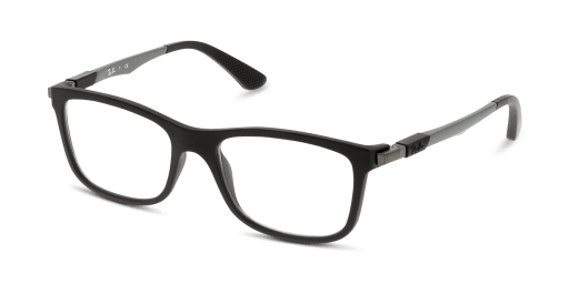 Ray-Ban RY1549 3633 gyermek fekete színű téglalap formájú szemüveg