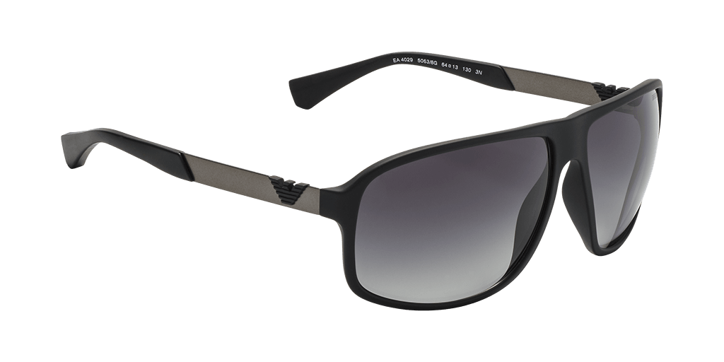 Emporio Armani EA4029 50638G férfi fekete színű téglalap formájú napszemüveg