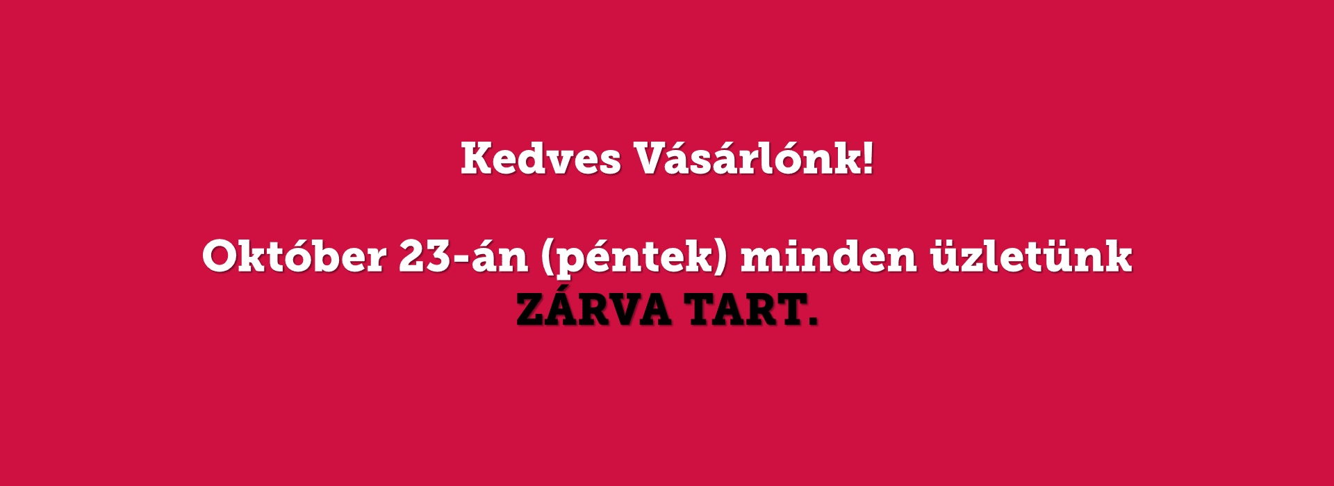 Október 23. 2026