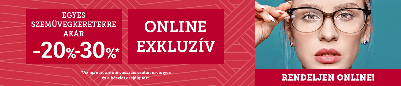 Szemüvegkeret Outlet – Akár -30% | Vision Express Webshop