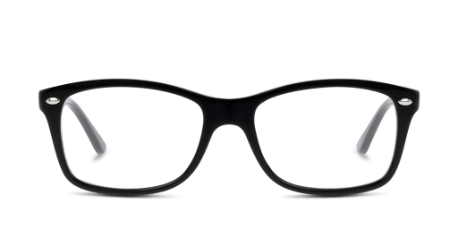 Ray-Ban RX5228 női fekete színű téglalap formájú szemüveg