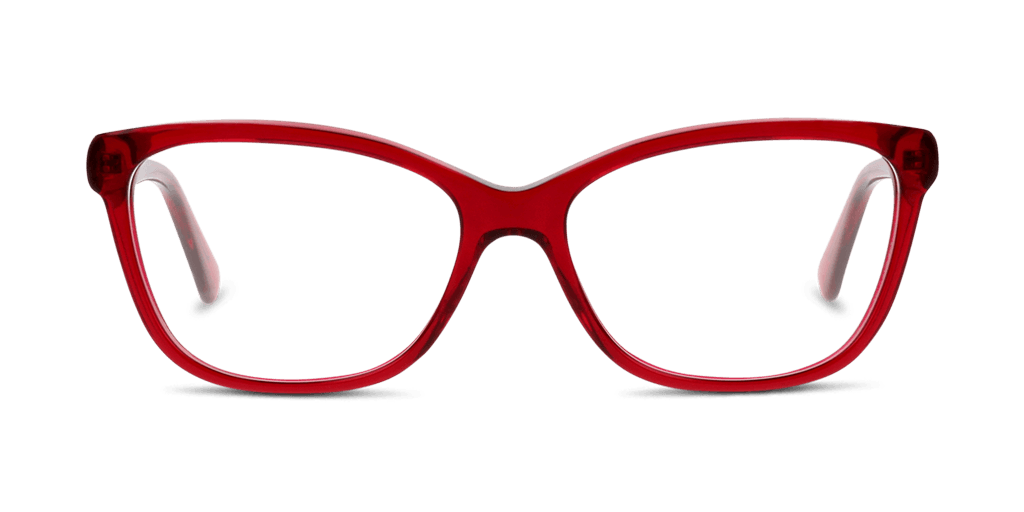 Tommy Hilfiger TH 1531 női piros színű téglalap formájú szemüveg