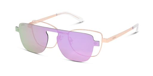 Unofficial UNOF0344 női rózsaszín színű macskaszem formájú szemüveg