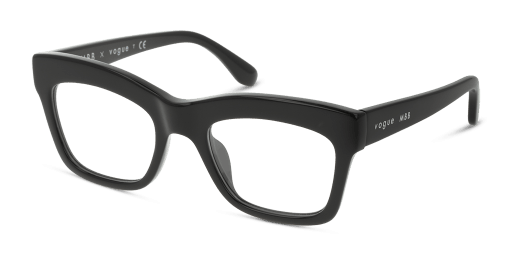 VOGUE VO5396 női fekete színű négyzet formájú szemüveg