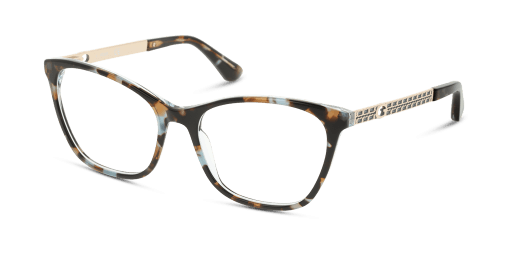 Guess GU2882 092 női havana színű macskaszem formájú szemüveg