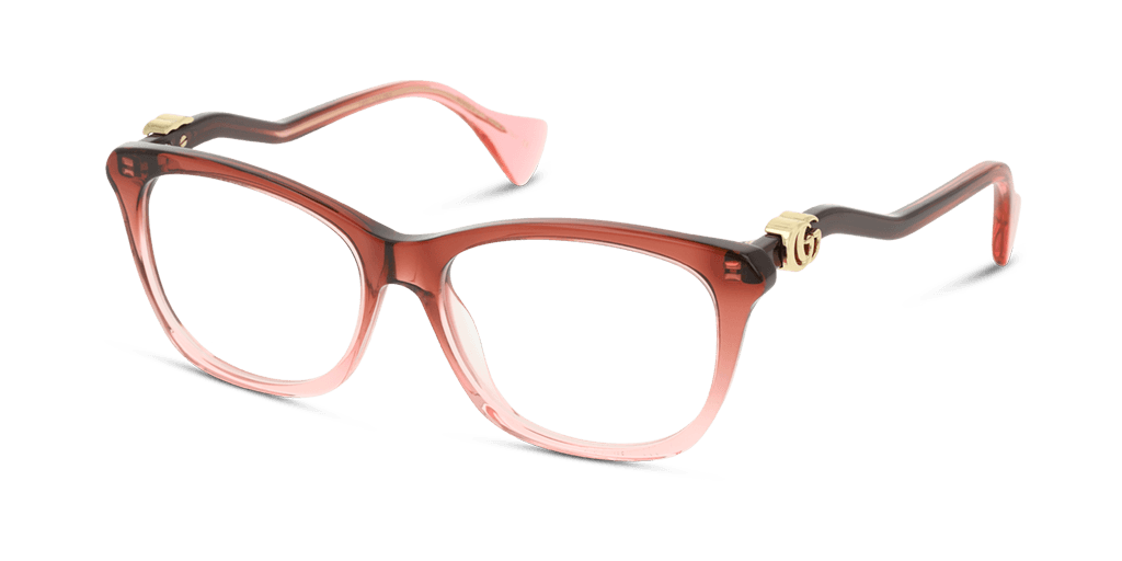 GUCCI GG1012O női rózsaszín színű macskaszem formájú szemüveg