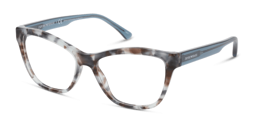 Emporio Armani EA3193 5097 női kék színű macskaszem formájú szemüveg