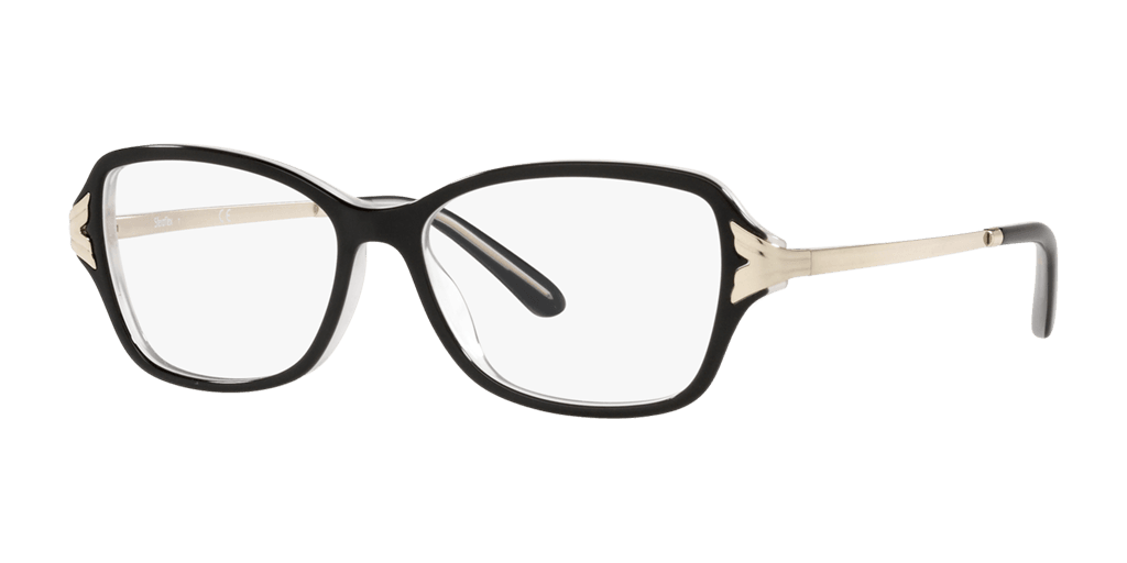 Sferoflex SF1576 C555 női fekete színű macskaszem formájú szemüveg