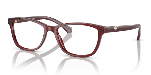 Emporio Armani 0EA3099 női piros színű macskaszem formájú szemüveg