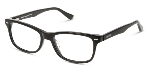 Unofficial UNOF0017 női fekete színű téglalap formájú szemüveg