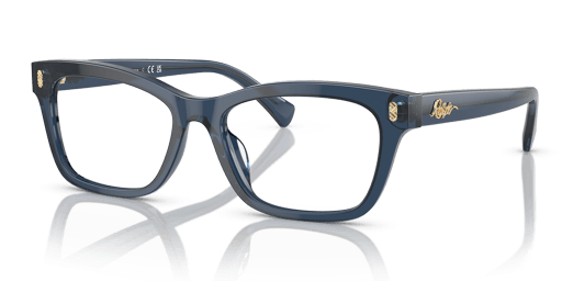 Ralph RA7154U 6144 női átlátszó színű téglalap formájú szemüveg