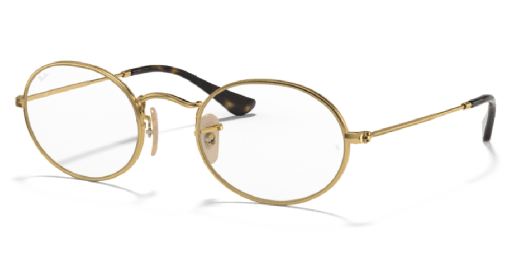Ray-Ban 0RX3547V női egyéb színű ovális formájú szemüveg