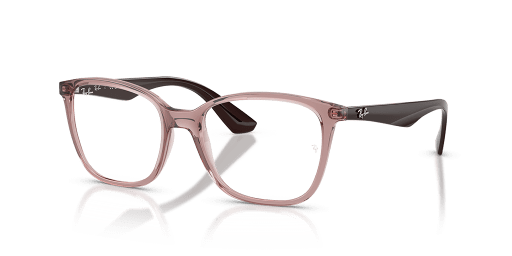 Ray-Ban 0RX7066 női transzparens színű négyzet formájú szemüveg