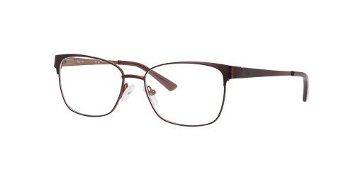 DbyD DB1007/DBKF01 női barna színű téglalap formájú szemüveg