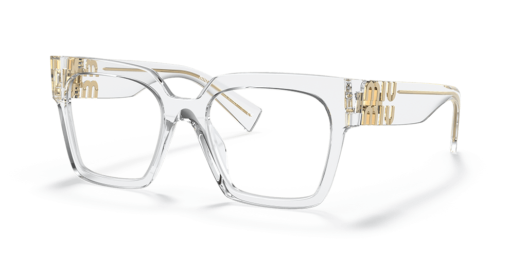 Miu Miu 0MU 04UV női transzparens színű négyzet formájú szemüveg