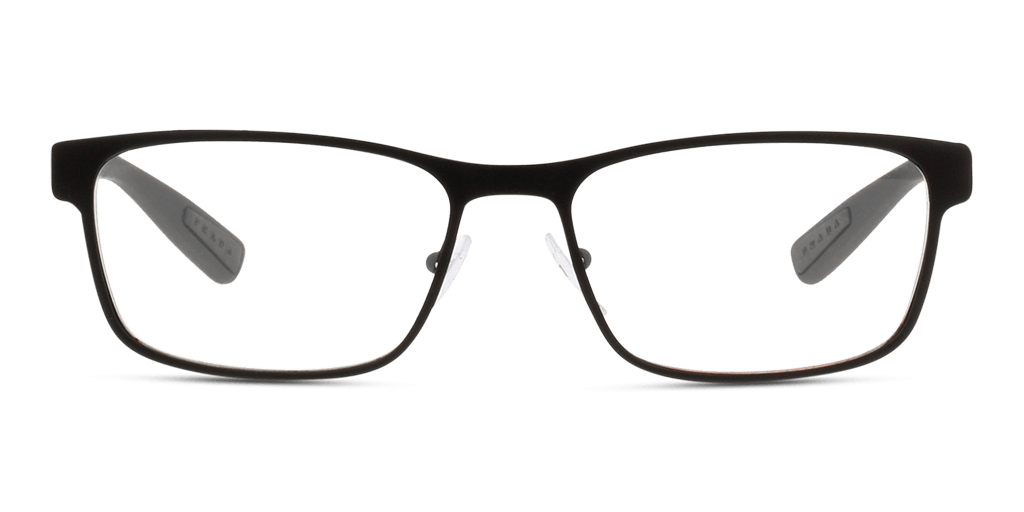 Prada Linea Rossa PS 50GV férfi fekete színű téglalap formájú szemüveg