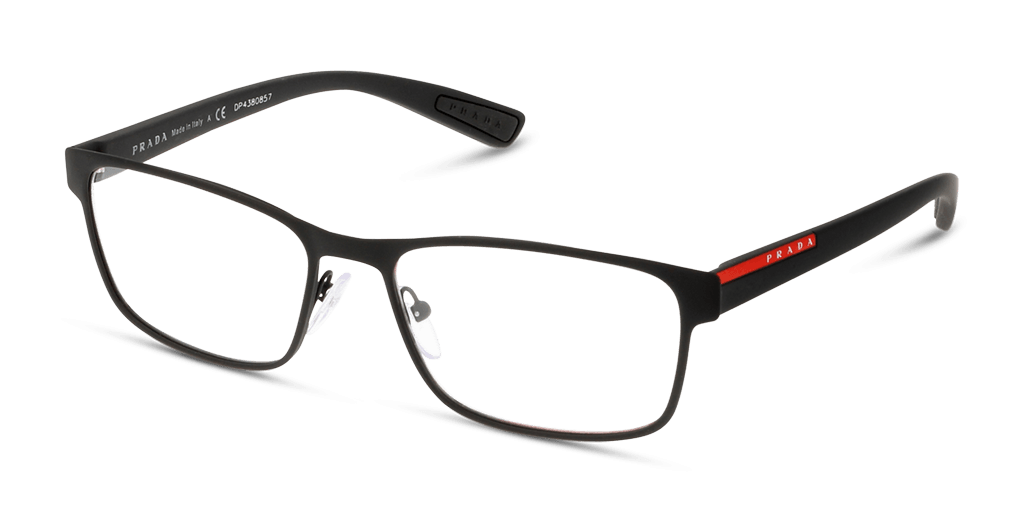 Prada Linea Rossa PS 50GV DG01O1 férfi fekete színű téglalap formájú szemüveg