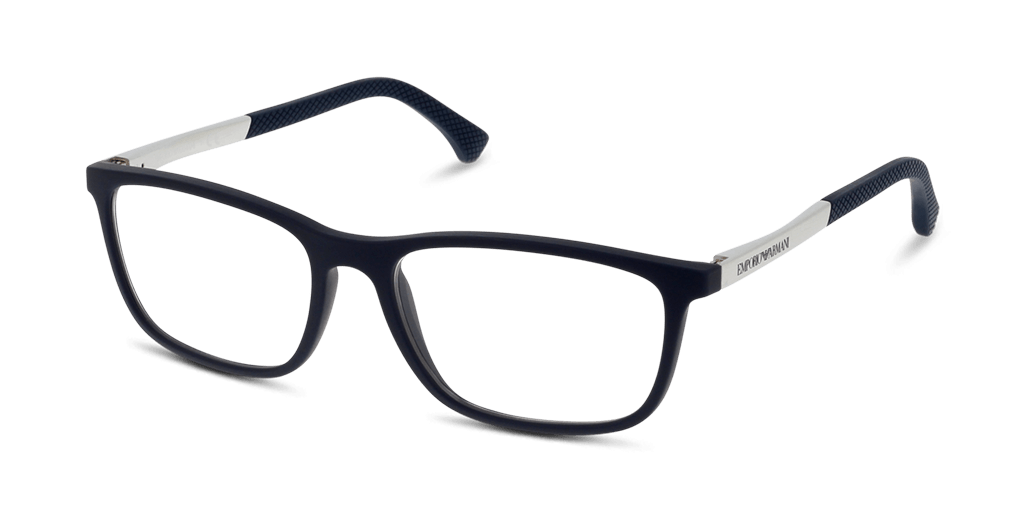 Emporio Armani 0EA3069 férfi kék színű téglalap formájú szemüveg