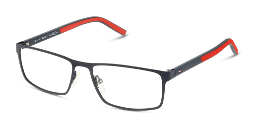 Tommy Hilfiger TH 1593 férfi kék színű téglalap formájú szemüveg