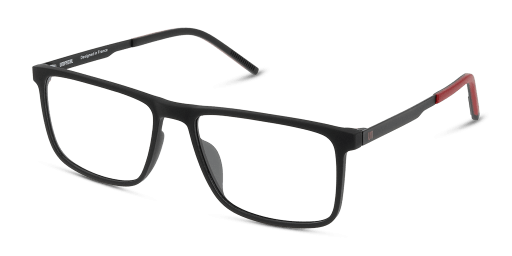 Unofficial UNOM0100 BB00 férfi fekete színű téglalap formájú szemüveg