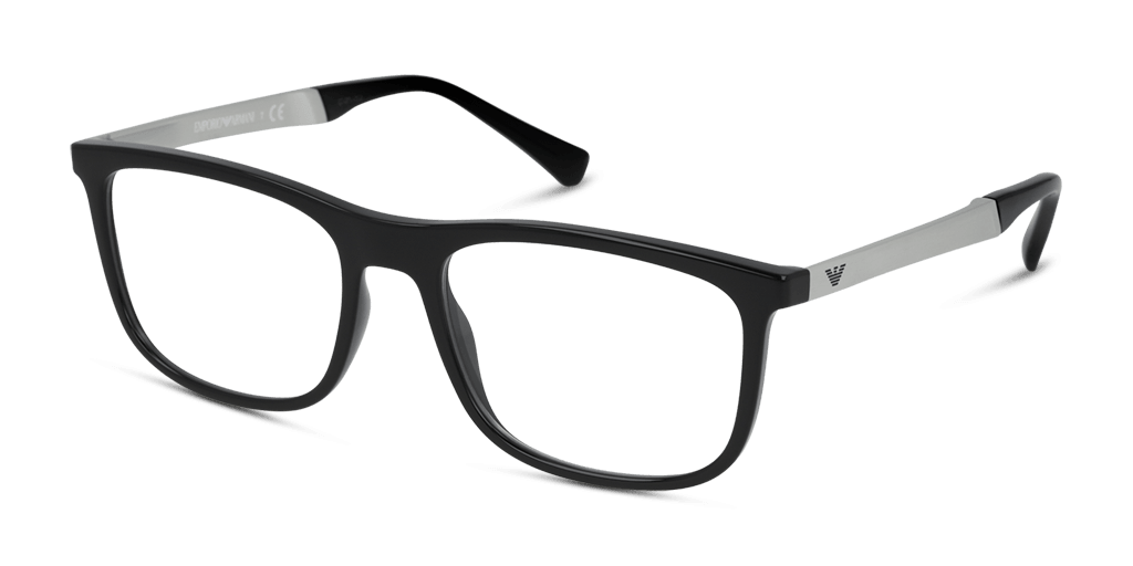 Emporio Armani EA3170 férfi fekete színű téglalap formájú szemüveg