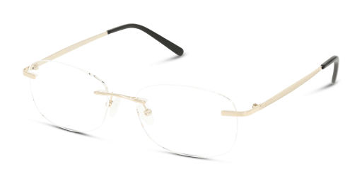 DbyD DBOM9008 DD00 férfi arany színű téglalap formájú szemüveg