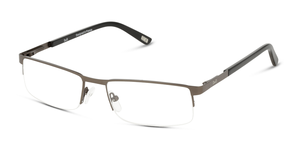 DbyD DBOM0032 férfi szürke színű téglalap formájú szemüveg