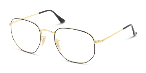 Ray-Ban RX6448 2991 férfi fekete színű négyzet formájú szemüveg