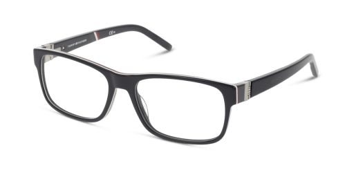 Tommy Hilfiger TH 1818 PJP férfi kék színű téglalap formájú szemüveg